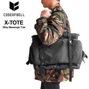 (正規販売店) CODE OF BELL コードオブベル トートバッグ ブリーフケース  ショルダーバッグ X-TOTE 3Way Messenger Tote COFB-XTT-BLK｜j-piaplus