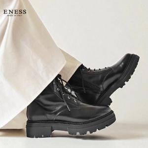 美品✨ENESS エネス サイドゴアブーツ チェルシーブーツ ブラック 38 eness｜レザー サイドゴア チェルシー ブーツ st-7927-hm - Piu di