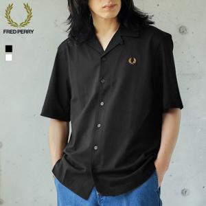 FRED PERRY（フレッドペリー） シャツ Compress Mesh Rever Collar Sh