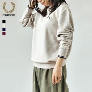 フレッドペリー スウェット トレーナー ホワイト グレー メンズ レディース ユニセックス FRED PERRY M7535 W50 FRED PERRY（フレッドペリー） スウェット トレーナー ホワイト グレー