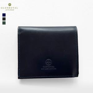 GLENROYAL グレンロイヤル 三つ折り財布 本革 ブライドルレザー