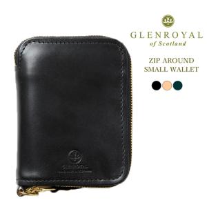 グレンロイヤル 財布 GLENROYAL ジップ アラウンド スモール ウォレット メンズ レディース カードケース ZIP AROUND SMALL WALLET (03-5866)｜j-piaplus