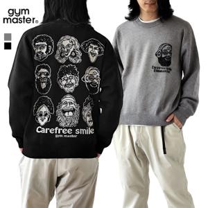 gym master（ジムマスター） ジャガードニット carefree smile クルー