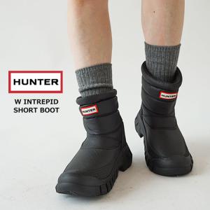 ハンター レディース HUNTER 防水 ショート スノー ブーツ W INTREPID SHORT SNOW BOOT (WFS2108WWU)の商品画像