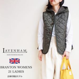 LAVENHAM ラベンハム キルティングベスト レディース 40 キルティングフードベスト | ラベンハム LAVENHAM- STAMPS ONLINE