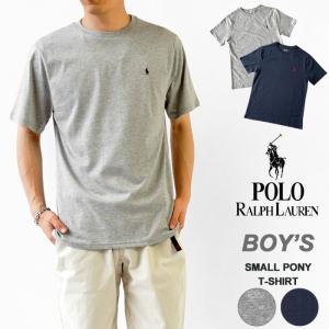 ラルフローレン POLO RALPH LAUREN ボーイズ Tシャツ 半袖 ワンポイント刺繍 クルーネック メンズ レディース BOYS TEE 323832904 (ゆうパケット対象)｜j-piaplus