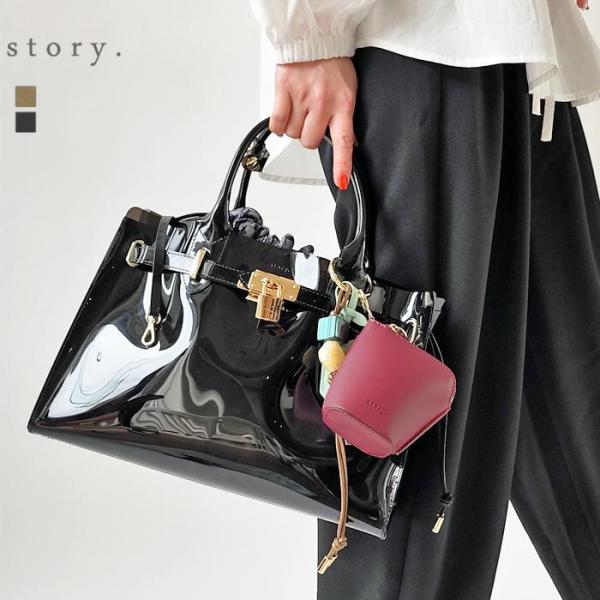 ストーリー バッグ レディース story. TPU ベルテッドトート 3A-1790-3 トートバ...