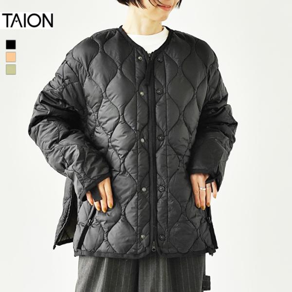 (返送料無料)タイオン TAION ダウン ジャケット ミリタリー M65 ショート ダウンジャケッ...