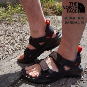 ザ ノースフェイス サンダル メンズ THE NORTH FACE MEN'S HEDGEHOG SANDAL III ヘッジホッグ 3 NF0A46BH スポーツサンダル ベルクロストラップ｜j-piaplus