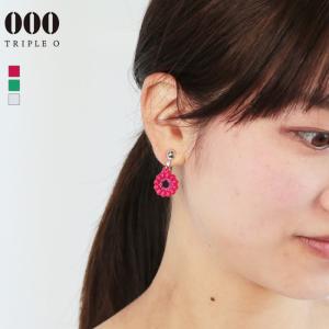 CELINE（セリーヌ） エドウィジュ ラインストーンドロップピアス 中古