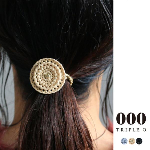 トリプル オゥ ヘアゴム レディース 000 TRIPLE O レース ホイール ヘアゴム HG00...