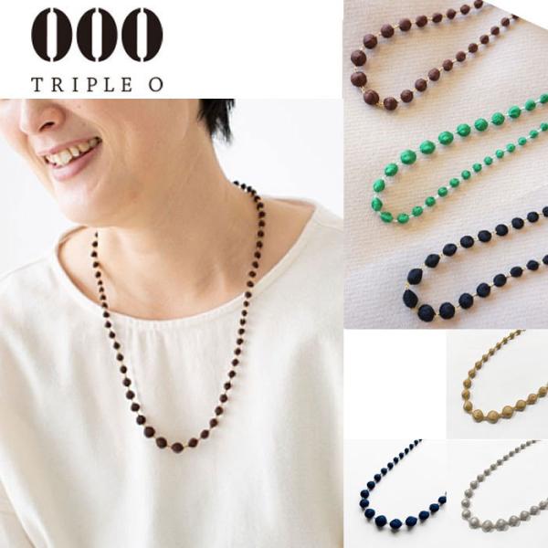 000 TRIPLE O トリプル オゥ ネックレス レディース スフィアプラス 60cm アクセサ...