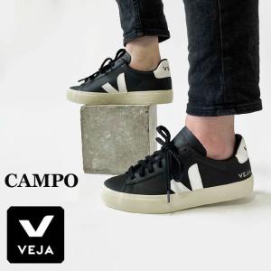 (正規販売店) ヴェジャ ベジャ スニーカー レディース VEJA CAMPO カンポ VJCP051215 シューズ 靴 ローカット クロムフリーレザー 黒 ブラック｜j-piaplus