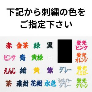 【通常色】ズボン(左側)への刺繍の詳細画像2