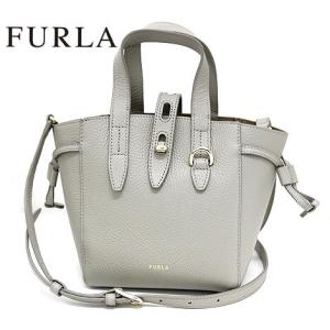 FURLA フルラ BASRFUA HSF000 M7Y00　NET MINI TOTE ショルダーバッグ ハンドバッグ MERMOｃ グレー系 新品 レディース｜j-sekine2nd