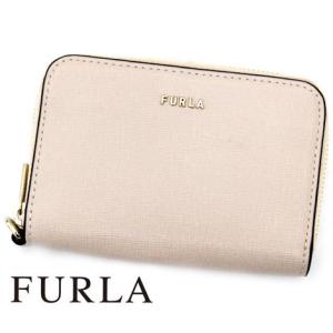 FURLA フルラ　PDJ5UNO B30000 B4L00　BABYLON ZIP AROUND　バビロン　コインケース　小銭入れ　BALLERINA i　ベージュ系｜j-sekine2nd