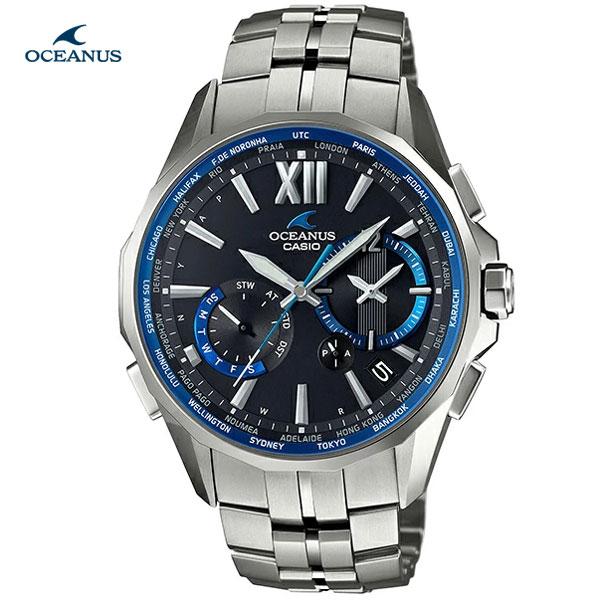 CASIO　OCEANUS　OCW-S3400-1AJF　カシオ オシアナス Manta マンタ 腕...