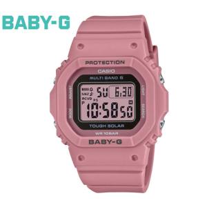 CASIO BABY-G BGD-5650-4JF カシオ レディース　腕時計 ソーラー電波　デジタル　スクエアデザイン カジュアル ピンク｜j-sekine2nd