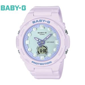 CASIO　Baby-G BGA-320FH-4AJF カシオ レディース 腕時計 デジタルアナログ バーチャル＆ドリーミー 偏光カラー パープル系｜j-sekine2nd