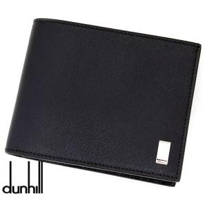 dunhill ダンヒル　FP3070E　SIDE CAR　サイドカー　メンズ用　小銭入れ付　二つ折り財布　ダークブラウン｜j-sekine2nd