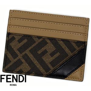 FENDI（フェンディ） 7M0164 AG0L F0QA1 FFロゴ フラット カードケース