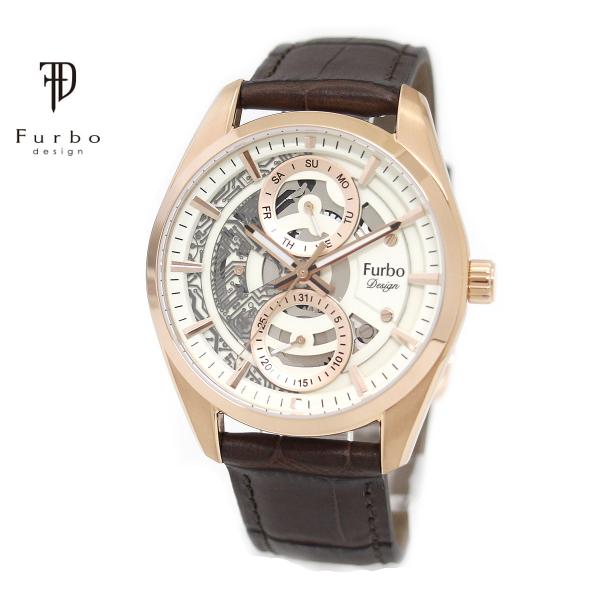 Furbo design NF05W-PGBR フルボ ELECTRO エレクトロ 腕時計 メンズ ...