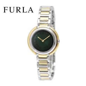 FURLA フルラ WW00031010L4 腕時計 ICONSHAPE アイコンシェイプ レディース 女性用 シルバー×ゴールド グリーン文字盤 クオーツの商品画像