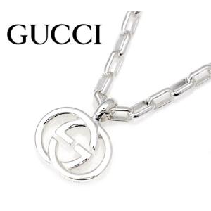 GUCCI グッチ 295710 J8400 8106  インターロッキングG ネックレス ペンダント アクセサリー シルバー メンズ レディース ユニセックス｜j-sekine2nd