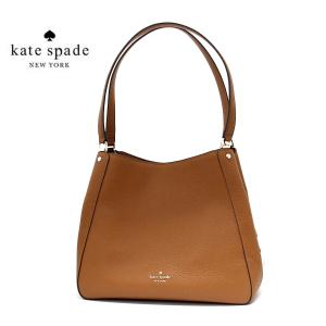 kate spade　ケイトスペード　WKR00344　910　 ショルダーバッグ ミディアム トリプル コンパートメント  ハンドバッグ ウォーム ジンジャー ブラウン｜j-sekine2nd