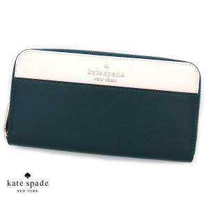 kate spade　ケイトスペード　WLR00120 300　ラウンドファスナー 長財布 小銭入れ...