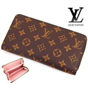 LOUIS　VUITTON 　ルイヴィトン　M41894　モノグラム　ジッピーウォレット　小銭入れ付　ラウンドファスナー長財布　ローズ・バレリーヌ｜j-sekine2nd