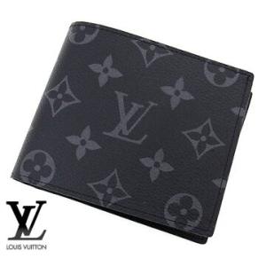 LOUIS VUITTON  ルイヴィトン M62545 モノグラム・エクリプス ポルトフォイユ・マルコNM 小銭入れ付き 二つ折り財布 新品 メンズ ギフト｜j-sekine2nd