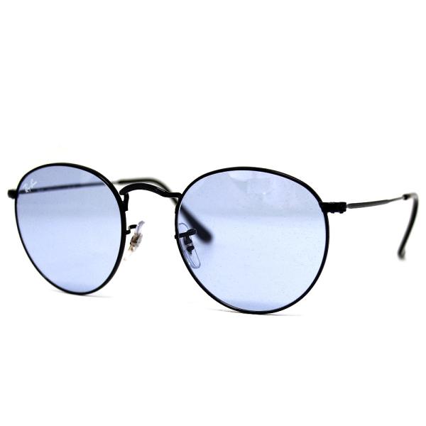 Ray Ban RB3447 002/64 50 ROUND METAL WASHED LENSES...