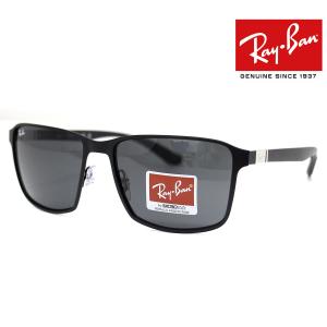 Ray Ban レイバン RB3721 186/87 59 サングラス LITEFORCE ライトフォース ブラック ダークグレー メンズ 正規品の商品画像