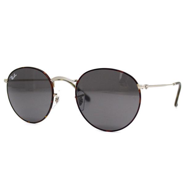 Ray Ban レイバン RB3447 9277B1 50 ROUND METAL サングラス ラウ...