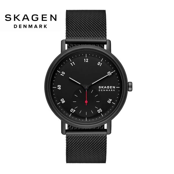 SKAGEN スカーゲン SKW6892 KUPPEL 二針 サブセコンド ブラック ステンレススチ...