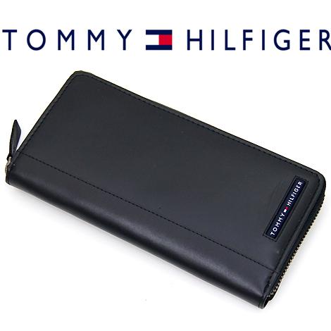 TOMMYHILFIGER トミーヒルフィガー 31TL13X025 001 ラウンドファスナー長財...