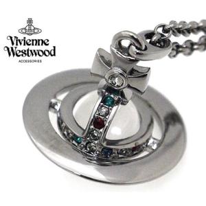 VivienneWestwood　ヴィヴィアンウエストウッド 63020097 S001　アクセサリー TINY ORB タイニーオーブ　ペンダント/ネックレス　ガンメタル｜j-sekine2nd