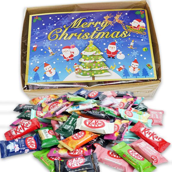 クリスマス お菓子 キットカット ミニ 食べ比べ 40個セット 箱入り 6種以上 ランダムセット 詰...