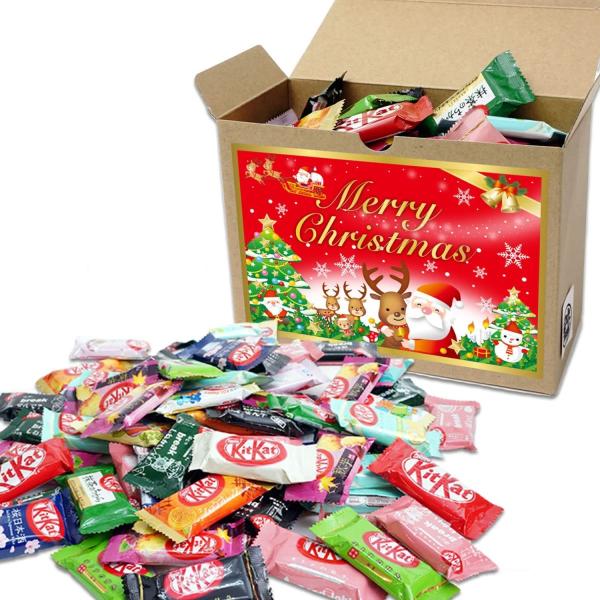 クリスマス お菓子 詰め合わせ プレゼント キットカット 食べ比べ ランダム ギフト セット (60...