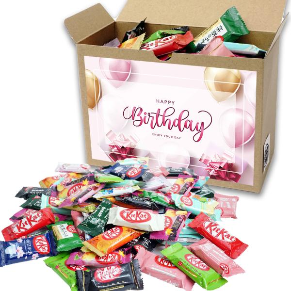 誕生日 プレゼント 女性 人気 キットカット ミニ 食べ比べ 60個セット 8種類以上 ランダム 詰...