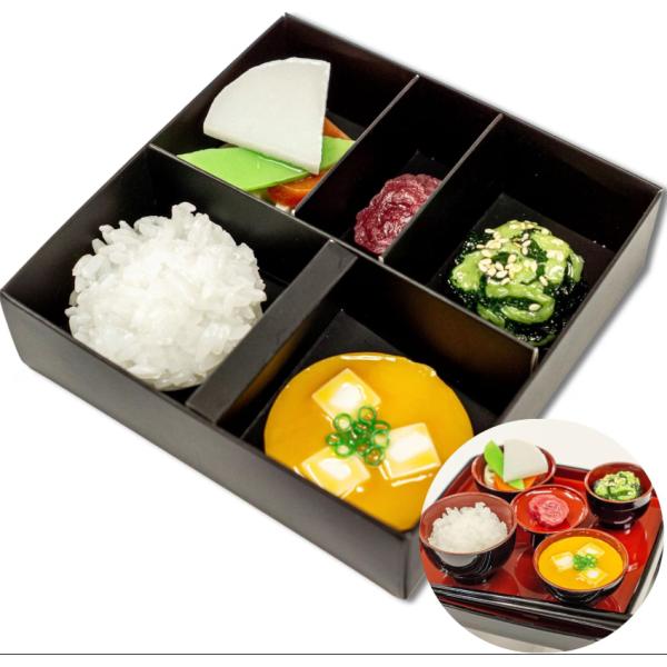 【送料無料】 お供え料理 仏具 仏飯 5点セット 5.5寸用 食品サンプル お彼岸 法要 命日 法事...