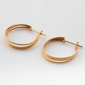 █みう★イヤリング miu miu（ミュウミュウ） イヤリング 5IO063 2F8O レディース ロゴ