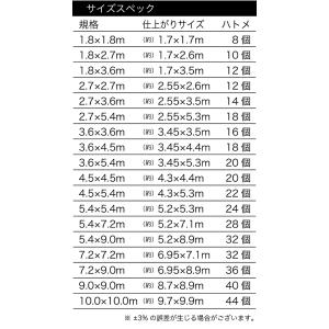 ブルーシート 厚手 #3000 2.7×5.4...の詳細画像3