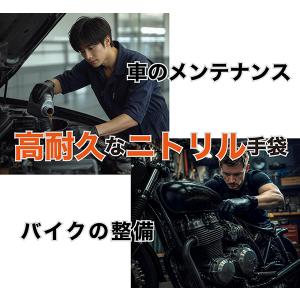ニトリル手袋 厚手 黒 1200枚 「まとめ買...の詳細画像3