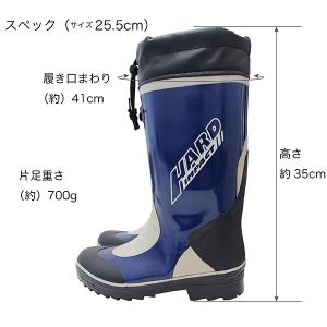 長靴 メンズ 作業用 農作業 レインブーツ 防...の詳細画像3