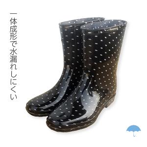 レディース レインブーツ 花柄 長靴 PVC 防水 梅雨対策 ガーデニング