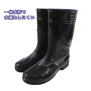 長靴 作業用 メンズ PVC 農作業 農業 ガーデニング 洗車 一体成形 水も