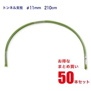トンネル支柱 11mm×180cm 50本セット (まとめ買い) (配送エリア内の  