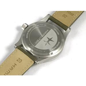 ハミルトン正規品 カーキ・フィールドメカ H6...の詳細画像4